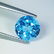 Natural Blue Topaz Round Cut 2.40 ct - 3