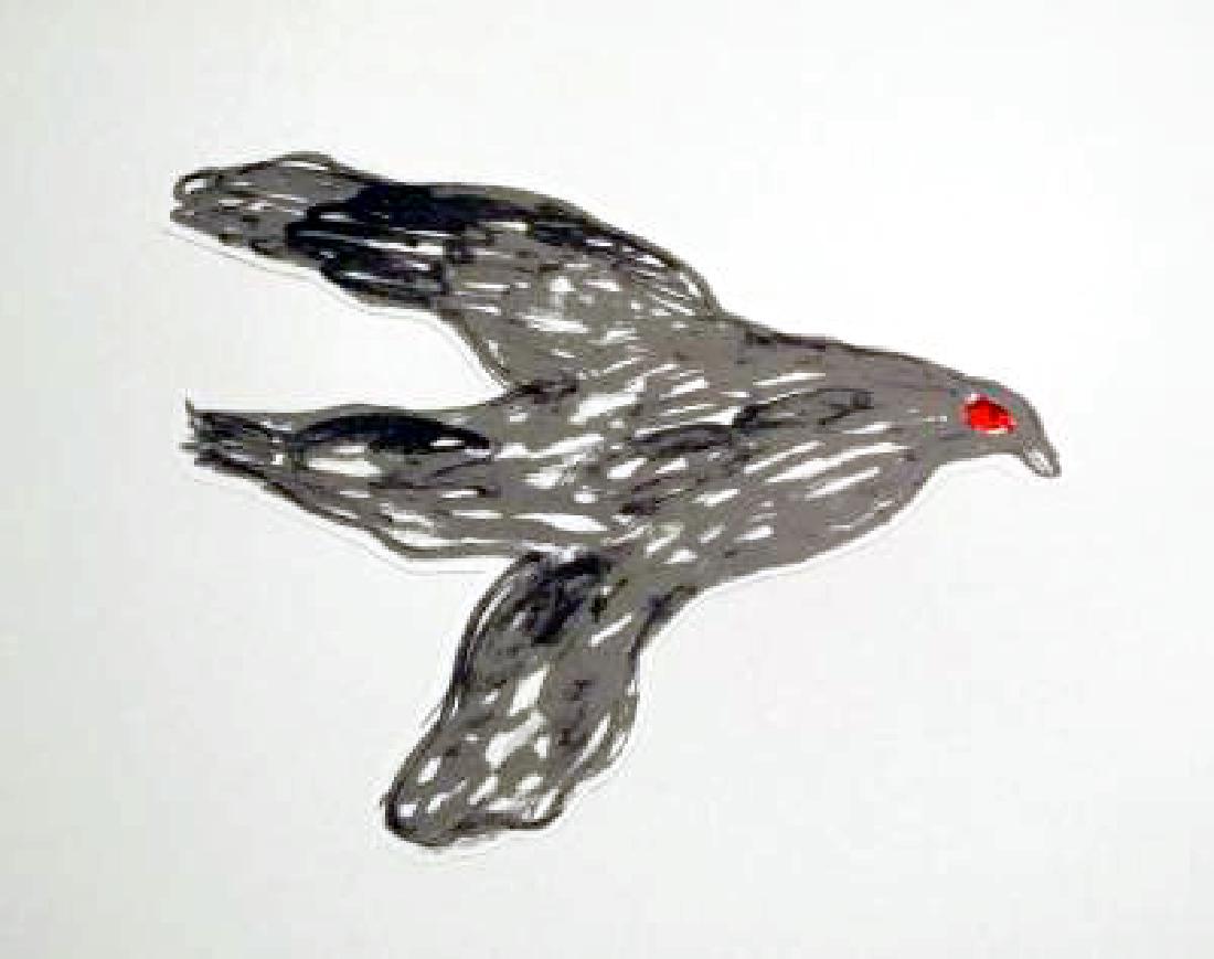 Peter Doig: Untitled 2012: Artist: Peter Doig Title: Untitled 2012 Medium: Hand- cut screenprint Dimensions: 20" x 27" signed and numbered edition of 100 Reserve: $1,000.00 Shipping: Domestic: Flat-rate of $20.00 to anywhere w