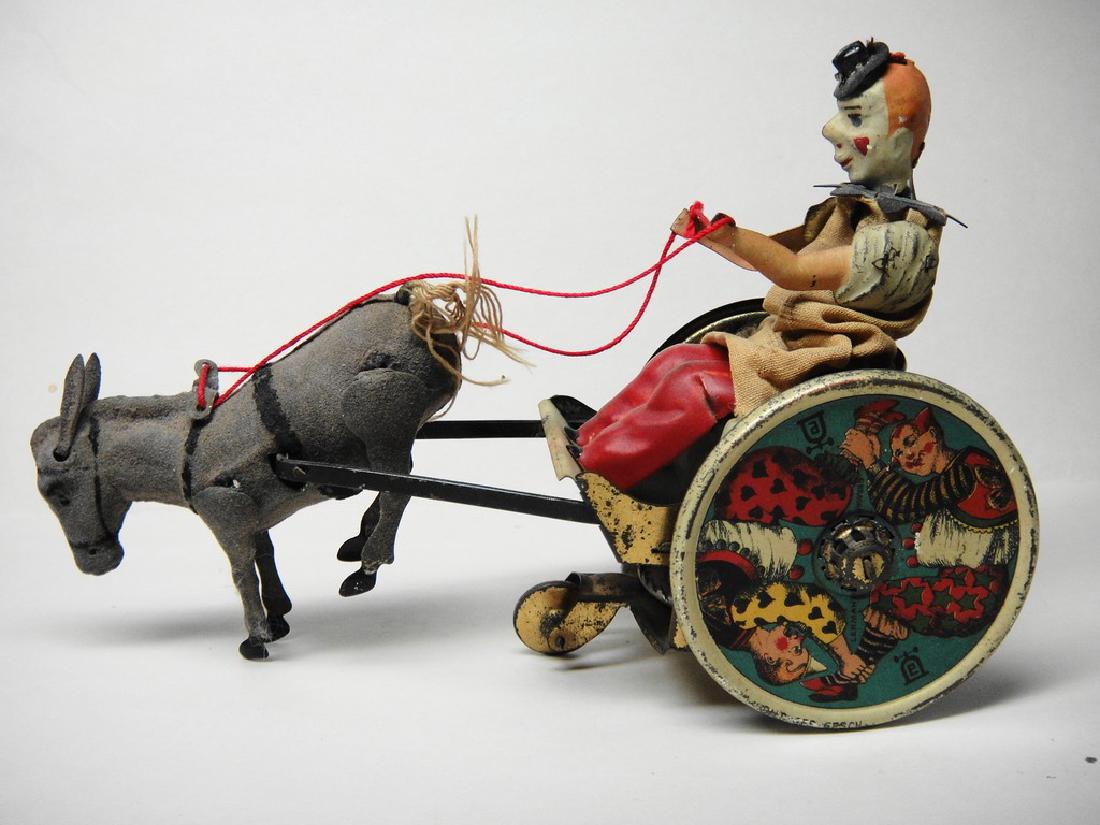 Clown On Cart With Donkey (1 of 4)
