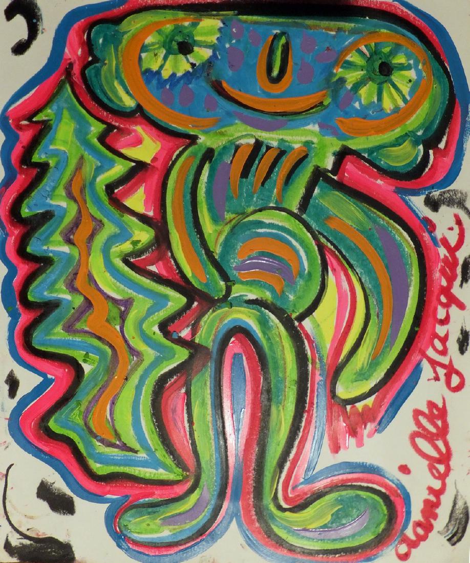 Outsider Art Danielle Jaqui Untitled (1 of 1)