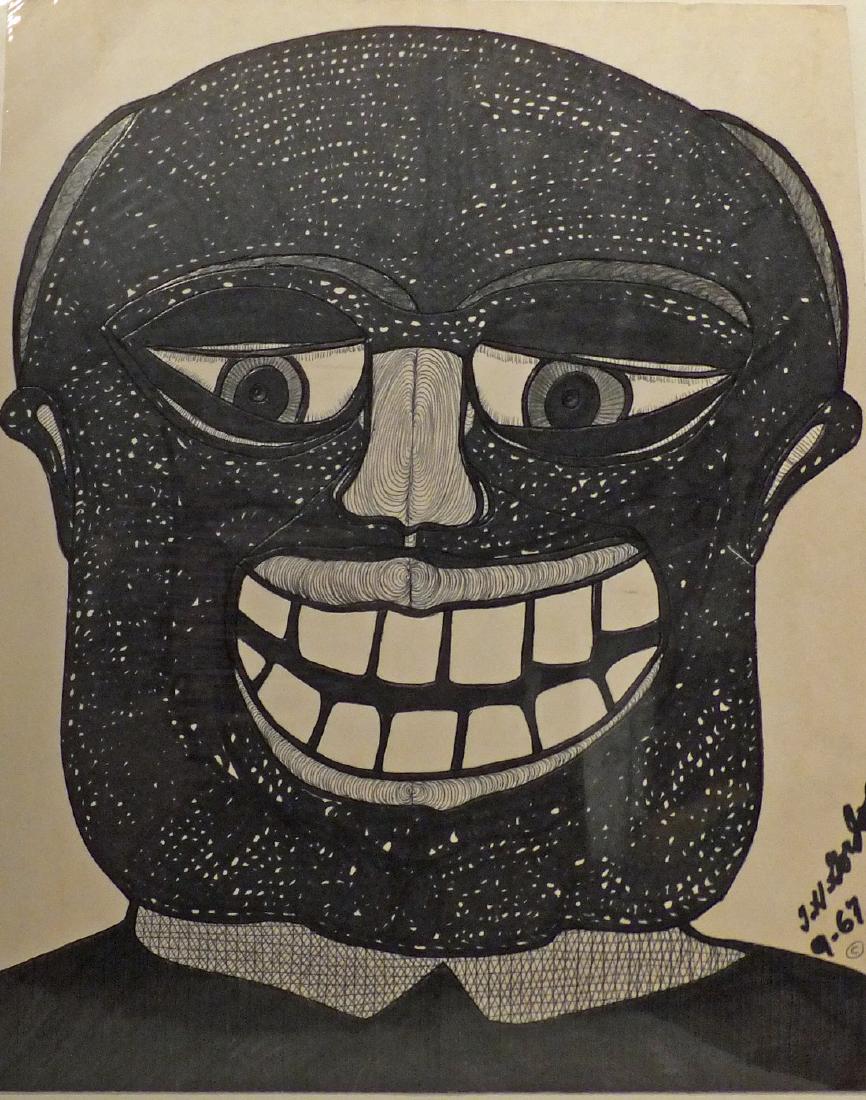 Outsider Art Ted Gordon: Untitled (1 of 1)