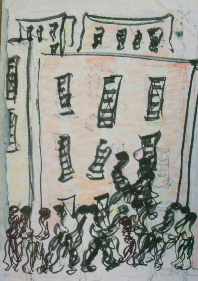 Outsider Art Purvis Young: Doublesided (1 of 1)