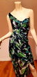 Vtg Diane von Furstenberg silk dragonfly maxi green - 4
