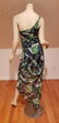 Vtg Diane von Furstenberg silk dragonfly maxi green - 6