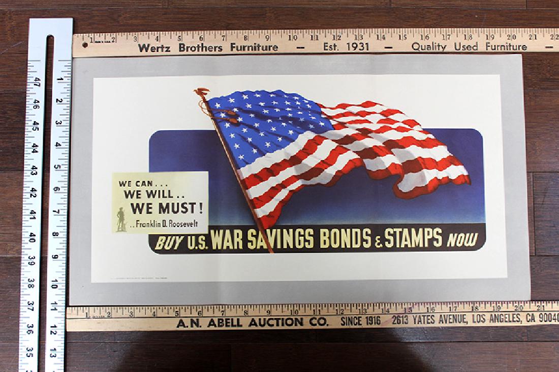 We Can, We Will, We Must - Franklin Roosevelt (1942) 9" (1 of 1)