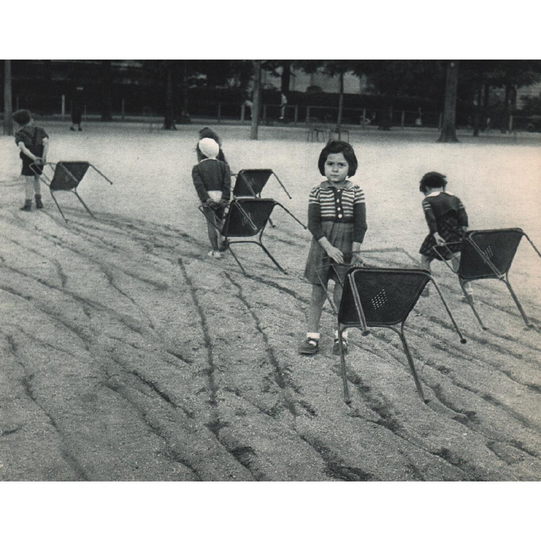 ROBERT DOISNEAU - Children, Paris: Artist: ROBERT DOISNEAU Print Title: Children, Paris Medium: Sheet-fed Gravure Printing Date: 1950's Printed in France Image Size approx: 7.25 x 5.75 inches Robert Doisneau (1912-1994) was a French ph