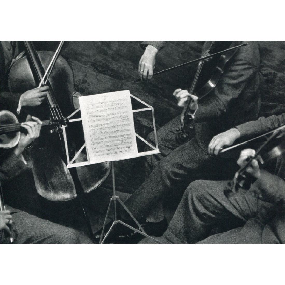 ANDRE KERTESZ - Quartet, Paris, 1926: Artist: ANDRE KERTESZ Print Title: Quartet, Paris, 1926 Medium: Sheet-Fed Gravure Printed in 1970's Printed in France Image size approx. 9.5 X 6 inches Andre Kertesz (1894-1985) born Kertesz Andor, wa