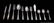 SAVARY - FRENCH ART DECO STERLING SILVER FLATWARE SET, - 3