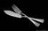 SAVARY - FRENCH ART DECO STERLING SILVER FLATWARE SET, - 5