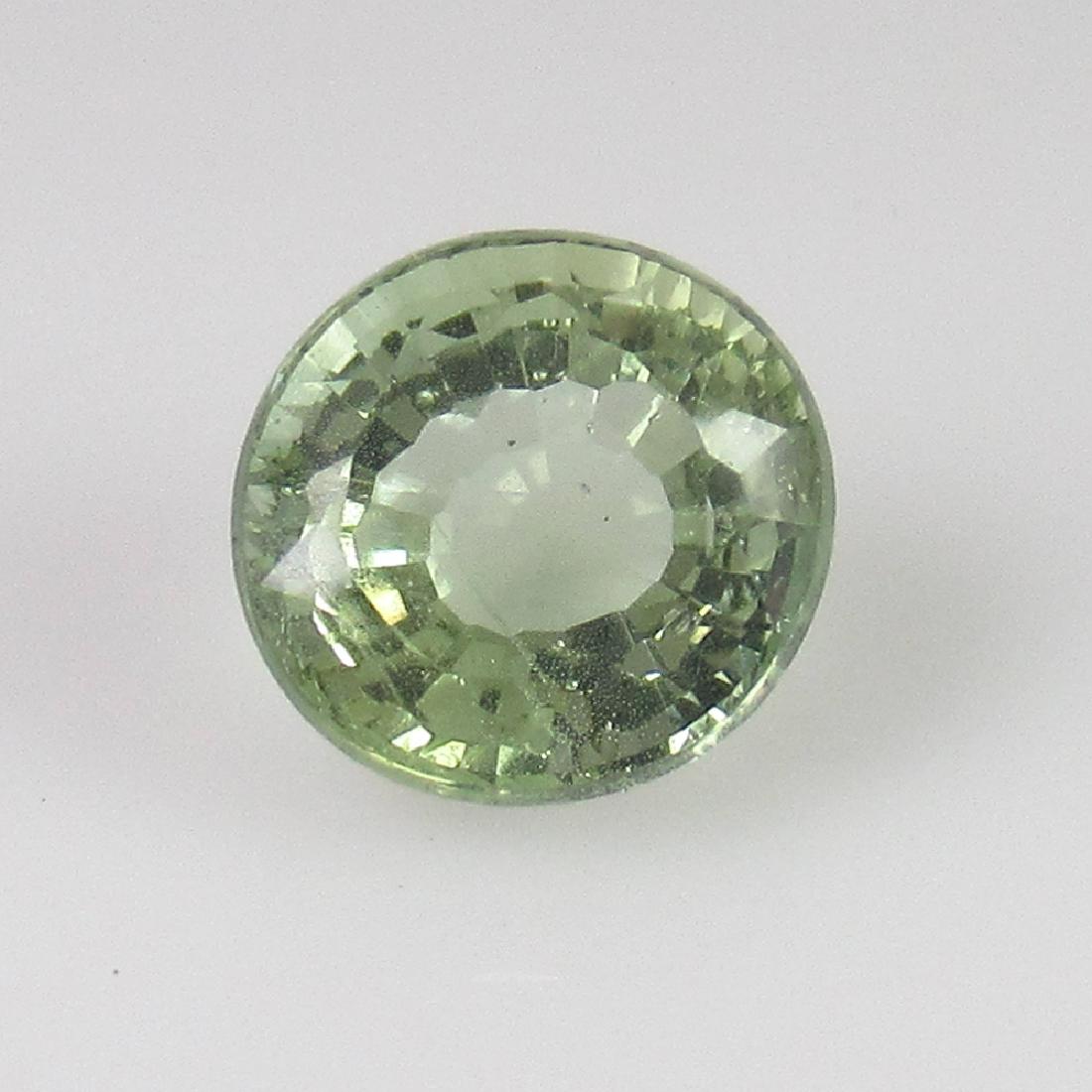 1.13 Ctw Natural Green Beryl 6.5 mm Round Cut Full: No Reserve! Title: 1.13 Ctw Natural Green Beryl 6.5 mm Round Cut Full Luster Stone Clarity: VVS Loose Gemstone: Green Beryl Carat Weight: 1.13 Size/Dimensions: 6.50 x 4.60 mm Nice Round Cut / Top Clas