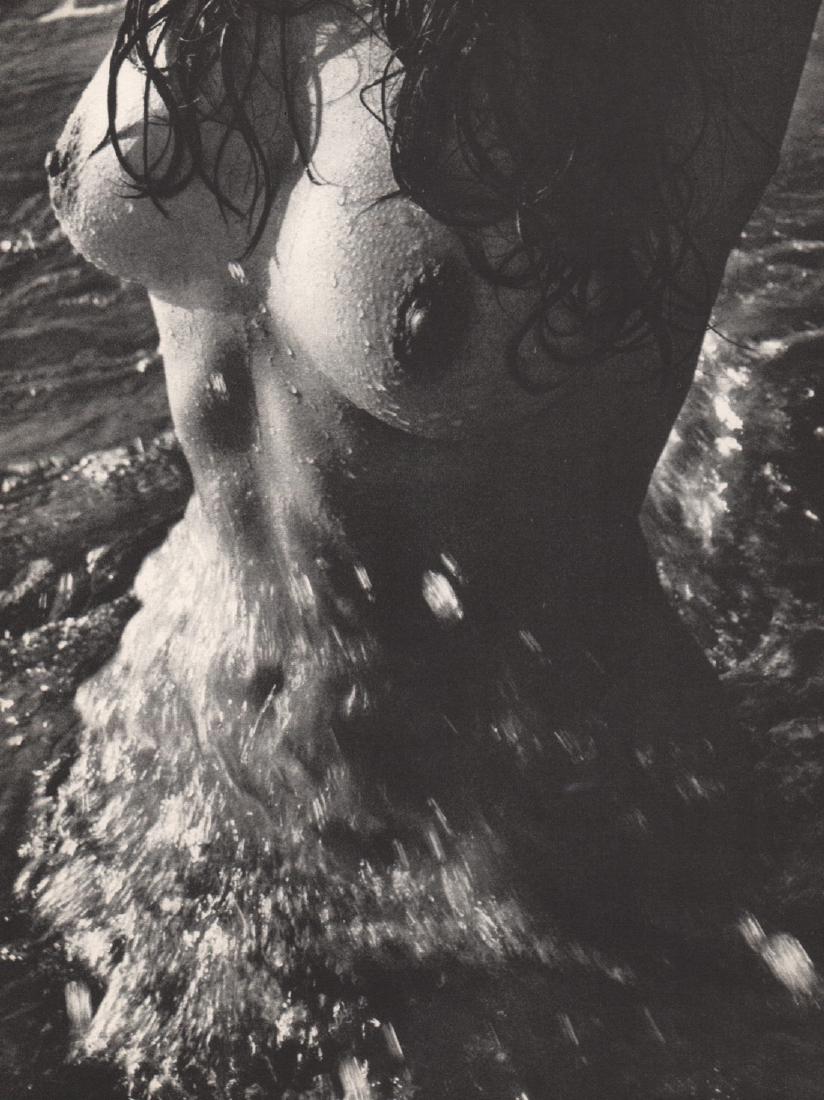LUCIEN CLERGUE- Vague Nude: Artist: LUCIEN CLERGUE Print Title: Vague Nude Printing Date: 1970 Medium: Engraving Printed in: Canada Image Size approx.: 10 x 7.5” Reserve: $25.00 Shipping: Domestic: Flat-rate of $15.00 to anywh