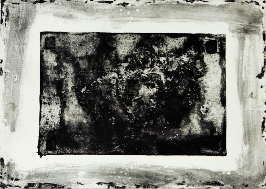 Jose Luis Bustamante: Rectangle: Artist: Jose Luis Bustamante Title: Rectangle Date: 2004 Medium: Etching and sugarlift Image Size: 50 x 70 cm. (19¾ x 27½ in) Overall Size: 50 x 70 cm. (19¾ x 27½ in.) Publisher: La Siempre Habana