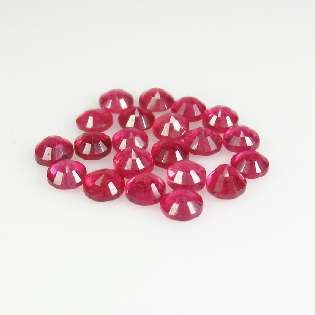 3.20 Ct Genuine 21 Mozambique Red Ruby Jewellery Set (1 of 2)