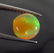 1.10 Ctw Natural Multi-Color Fire Opal Round Beads - 2