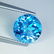 Natural Blue Topaz Round Cut 3.75 ct - 3