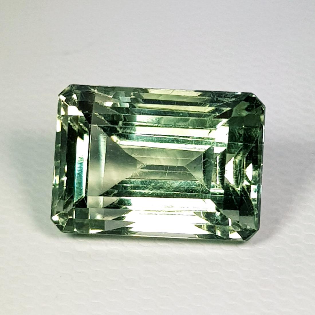 Natural Green Amethyst Emerald Cut 9.65 ct (1 of 6)