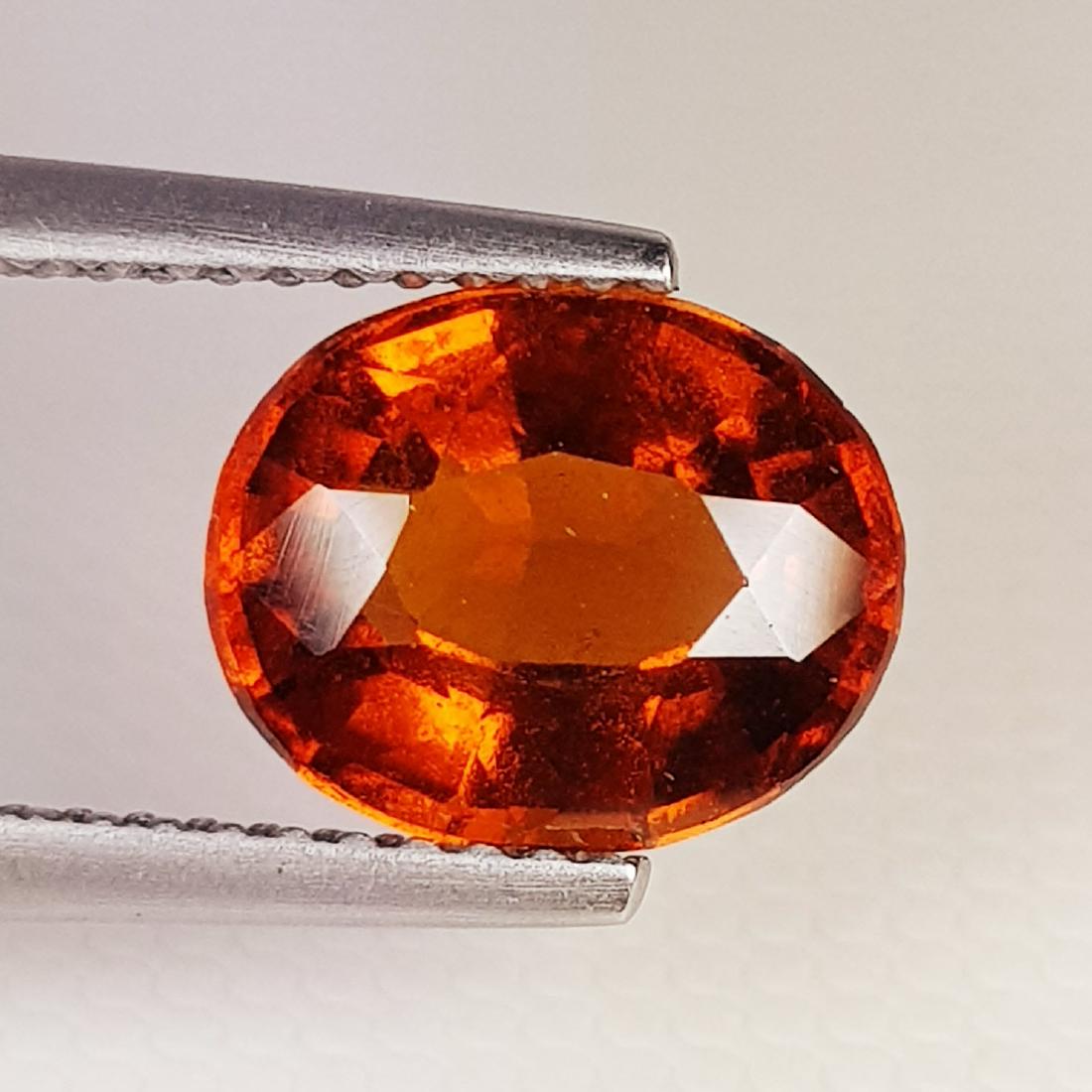 2.90 ct Natural Hessonite Garnet Oval Cut (1 of 6)