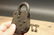 Cast Iron Colt Firearms Ammo Box Padlock Lock & Key - 12