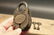 Cast Iron Colt Firearms Ammo Box Padlock Lock & Key - 3