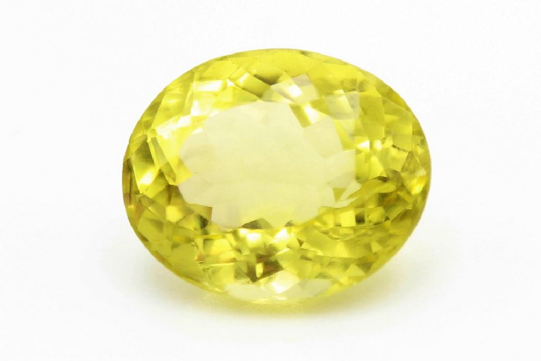 ** Lemon Quartz of 8.80 ct **: No Reserve! Title: ** Lemon Quartz of 8.80 ct ** Brand: Colored Gemstones Metal Purity: VVS Gemstones: Lemon Quartz Carat Weights: 8.80 ct Size/Dimensions: 14.81 x 12.18 x 8.68 mm Shipping: Domestic: