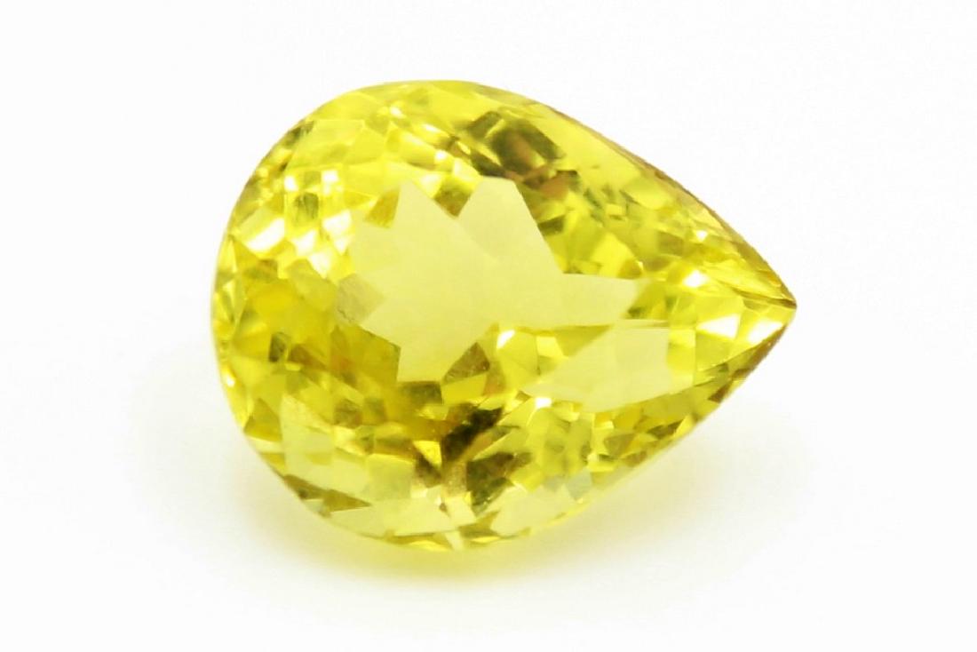 ** Lemon Quartz of 7.79 ct **: No Reserve! Title: ** Lemon Quartz of 7.79 ct ** Brand: Colored Gemstones Metal Purity: VVS Gemstones: Lemon Quartz Carat Weights: 7.79 ct Size/Dimensions: 14.50 x 12.00 x 9.10 mm Shipping: Domestic: