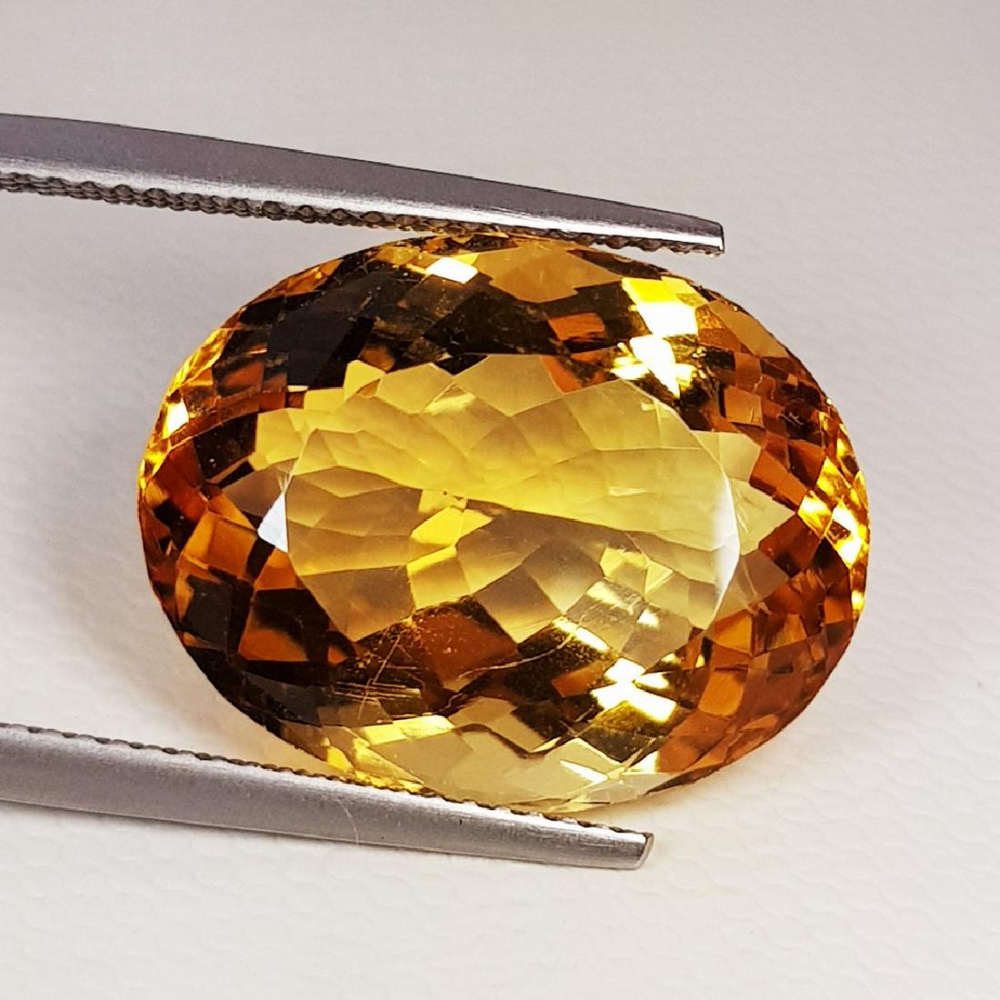 16.00 ct Natural Citrine Oval Cut (1 of 6)