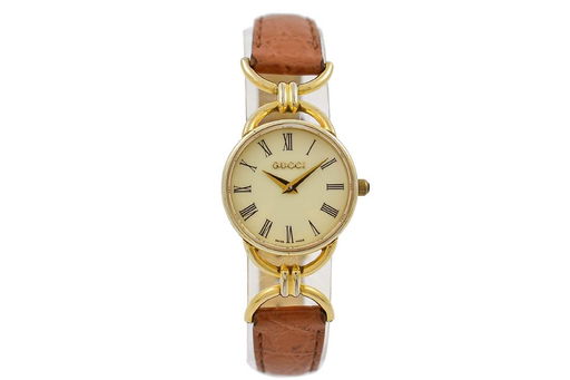Vintage Gucci 6000 2 L Gold Plated Quartz Ladies Watch Jun 25 2019 Jasper52 In Ny