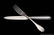 PUIFORCAT STERLING SILVER FLATWARE SET - VAUBAN, - 7
