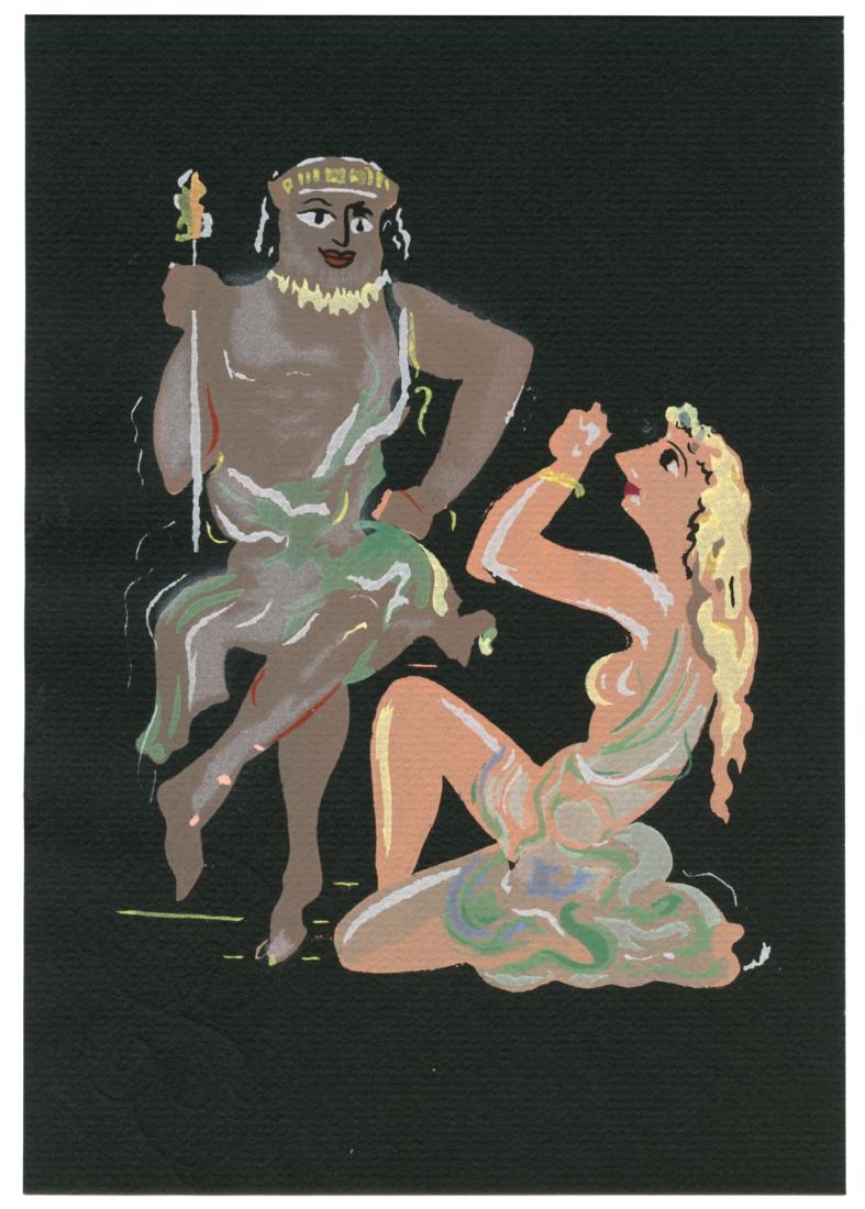 Andre Derain pochoir "Salome" (1 of 1)