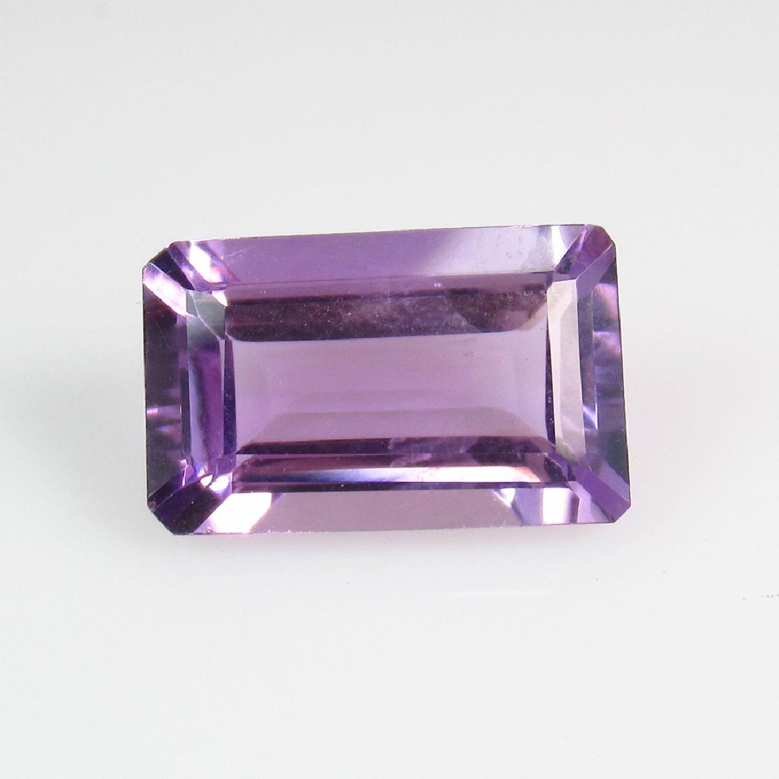 3.63 Ctw Natural Purple Amethyst Emerald Cut (1 of 2)