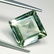 Natural Green Amethyst Square Cut 6.45 ct - 3