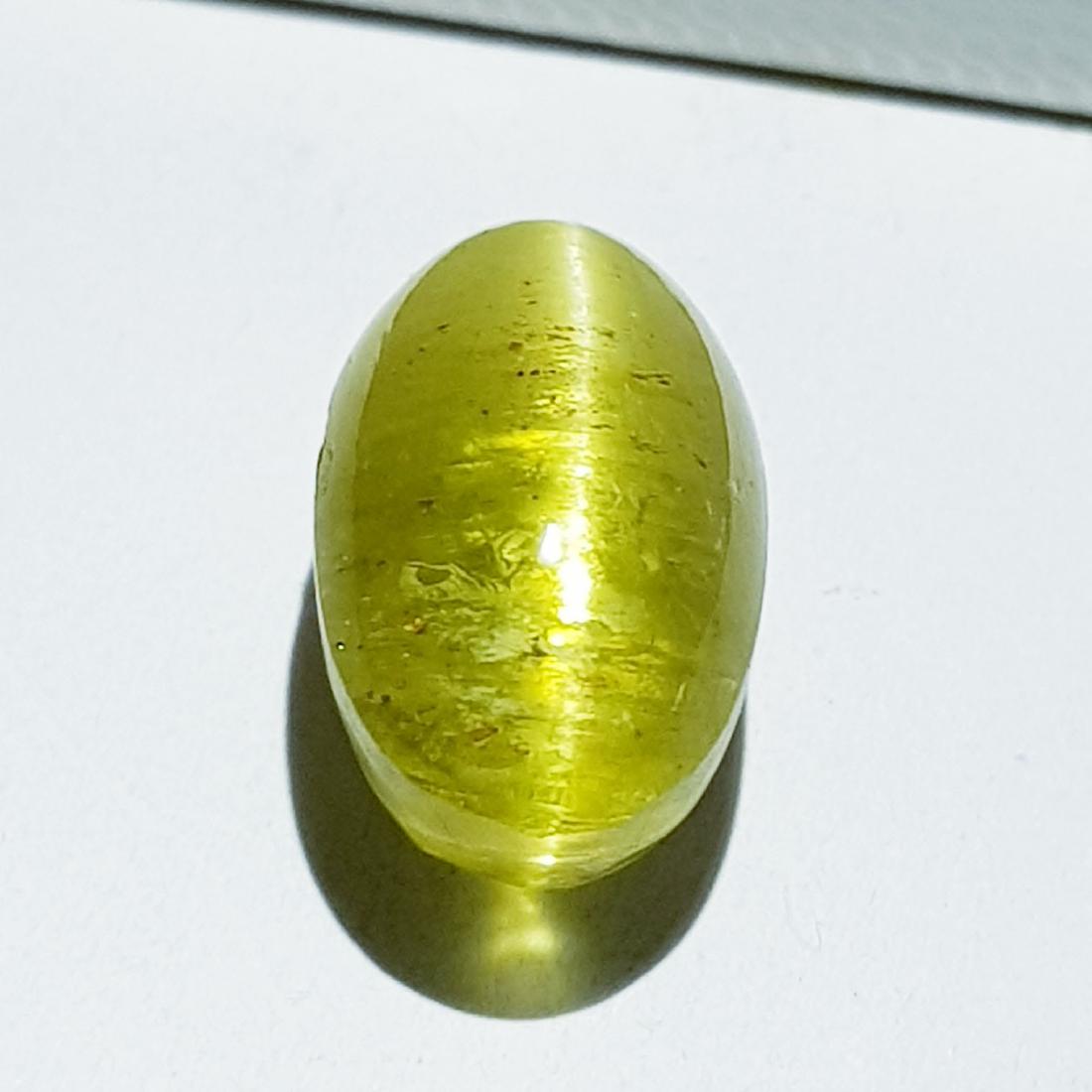 11.16 ct Natural Apatite cat's Eye (1 of 6)