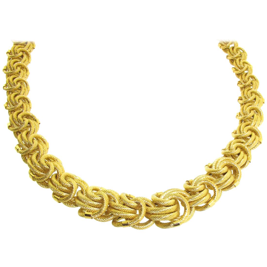 18 Karat Yellow Gold Chain Necklace (1 of 7)