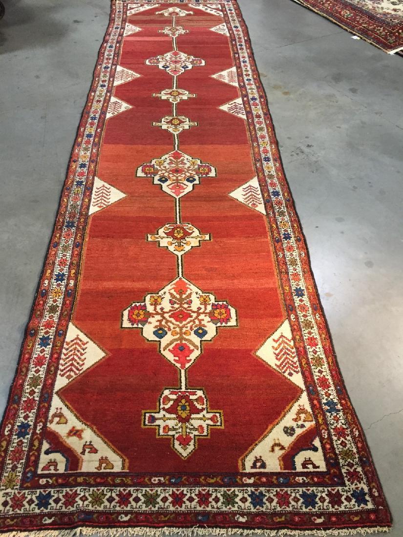 VINTAGE PERSIAN MALAYER RUNNER 4.7x17.7 (1 of 7)