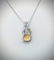 Necklace w Blue Topaz, Peridot, Amethyst & Citrine - 3