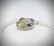 Necklace w Yellow Agate, Blue Topaz, Citrine & Amethyst - 2