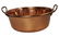 Antique French Copper Basin - 7