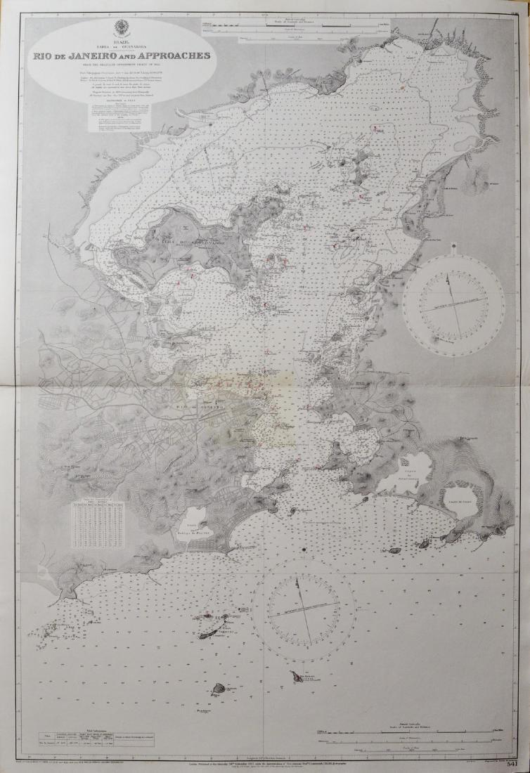 Rio de Janeiro and Approaches – South America, British (1 of 3)