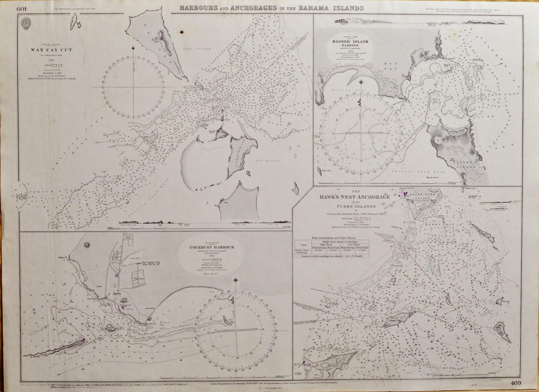 Bahama Islands, Harbours and Anchorages, British (1 of 5)