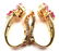 Authentic! Van Cleef & Arpels 18k Yellow Gold Diamond - 10