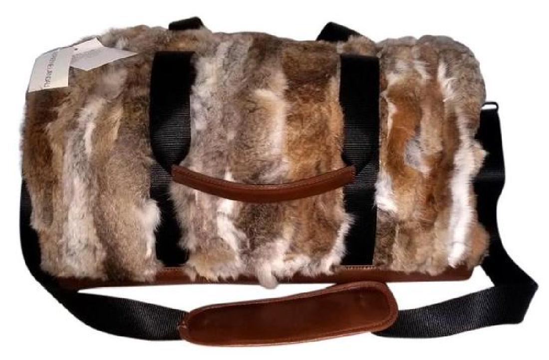 Adrienne Landau Rare Fur Duffle Bag with Cross Body (1 of 10)