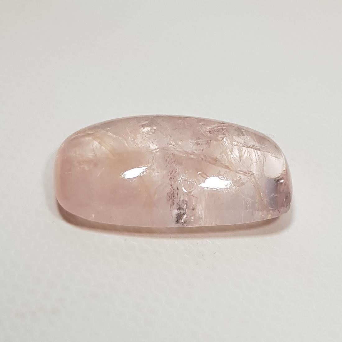 10.86 ct Natural Orange Morganite: No Reserve! Title: 10.86 ct Natural Orange Morganite Color/Clarity: Semi Transparent Gemstones: Gemstones Carat Weights: $11 Size/Dimensions: 19.50 x 10.80 x 6.20 Additional Information: Rectangular -
