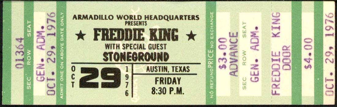 Freddie King Ticket (1 of 1)