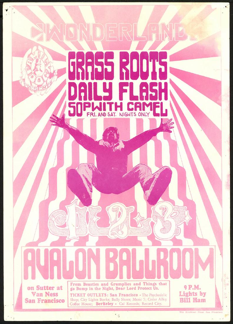 Scarce Original FD-15 Grass Roots Poster (1 of 1)