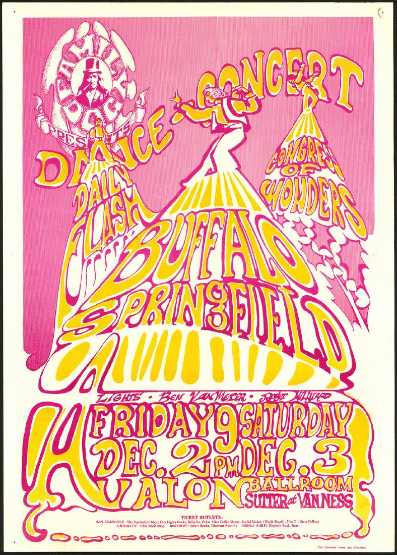Popular FD-37 Buffalo Springfield Poster (1 of 1)