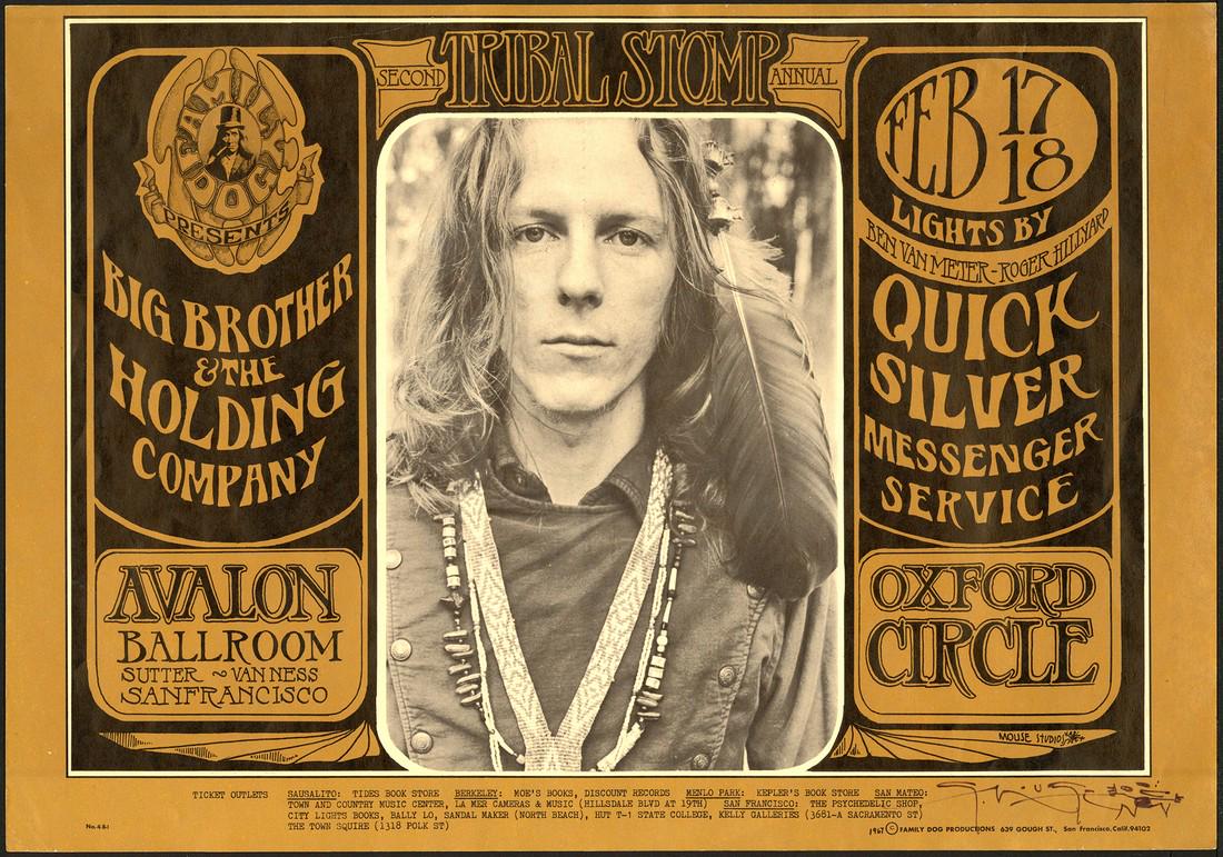 Scarce Signed FD-48 James Gurley Poster (1 of 1)