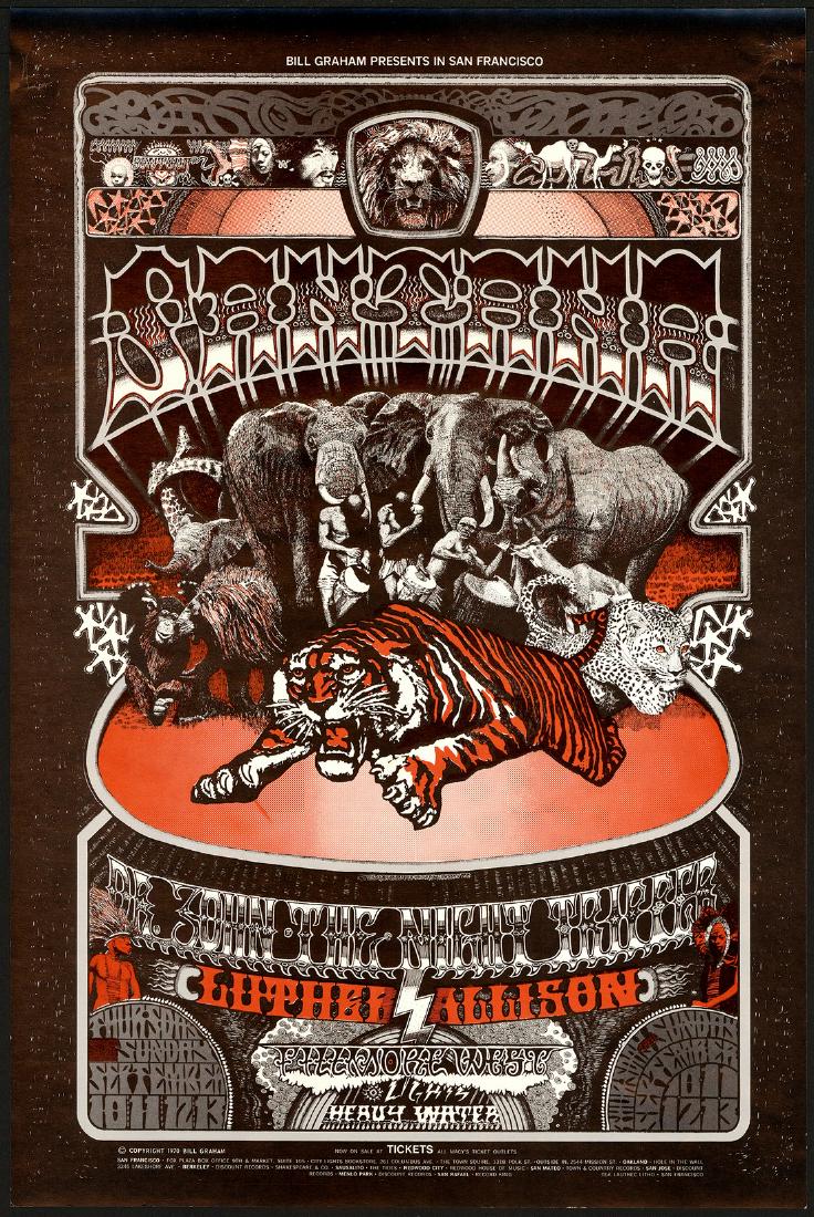 Norman Orr Designed BG-248 Santana Poster (1 of 1)