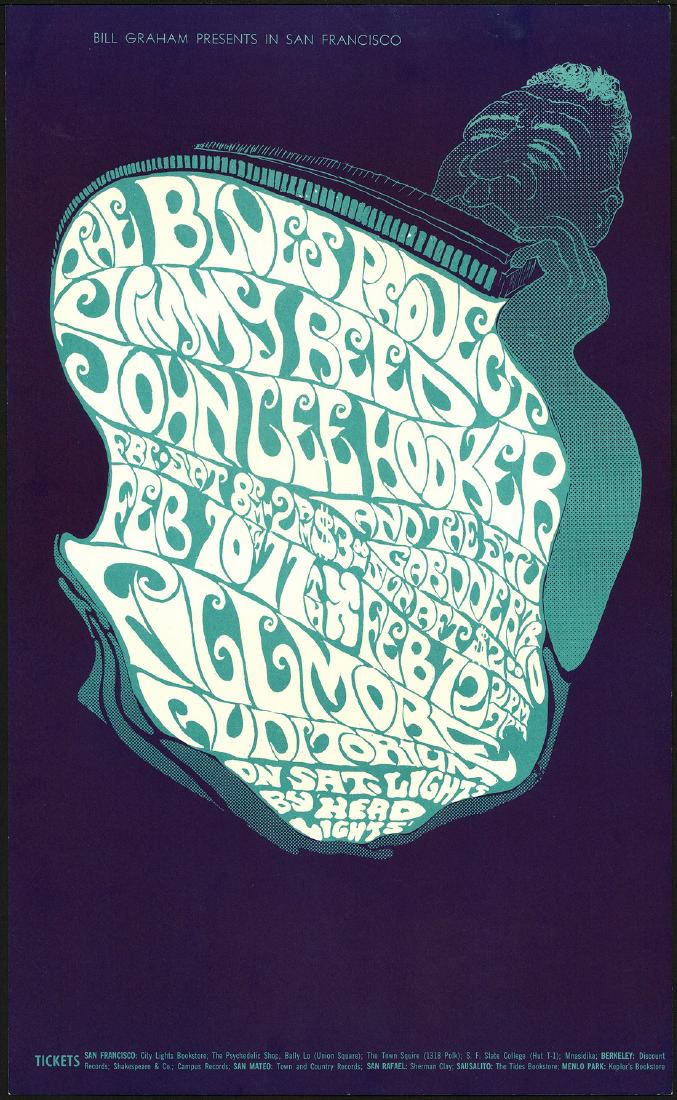 Original BG-49 Blues Project Poster (1 of 1)