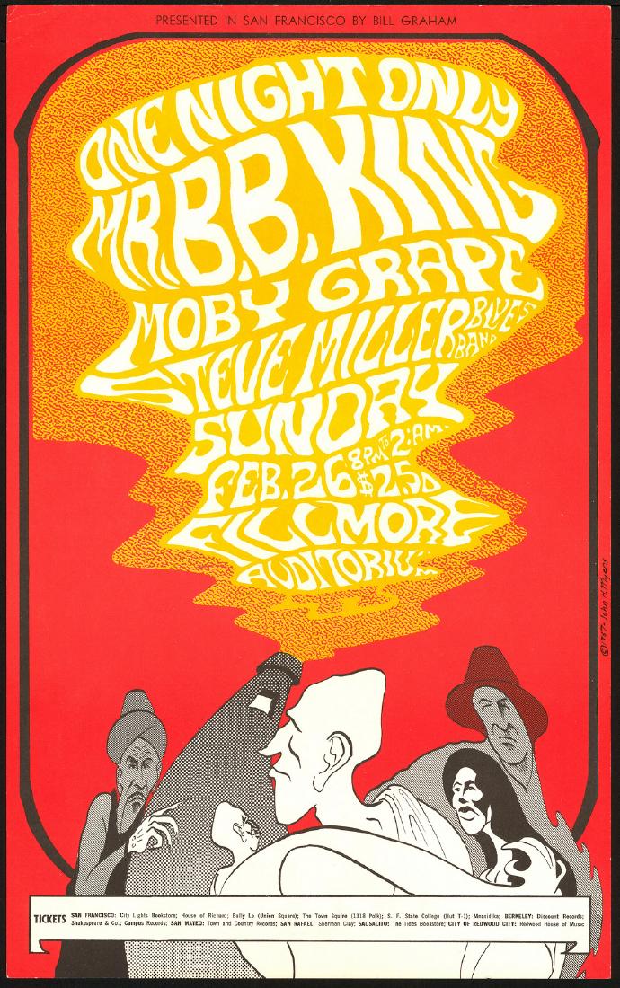 Original BG-52 B.B. King Poster (1 of 1)