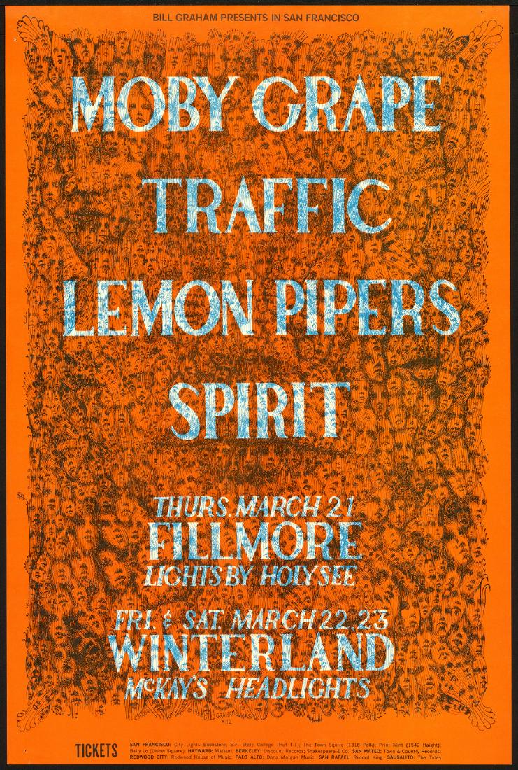 Original BG-112 Moby Grape Poster (1 of 1)